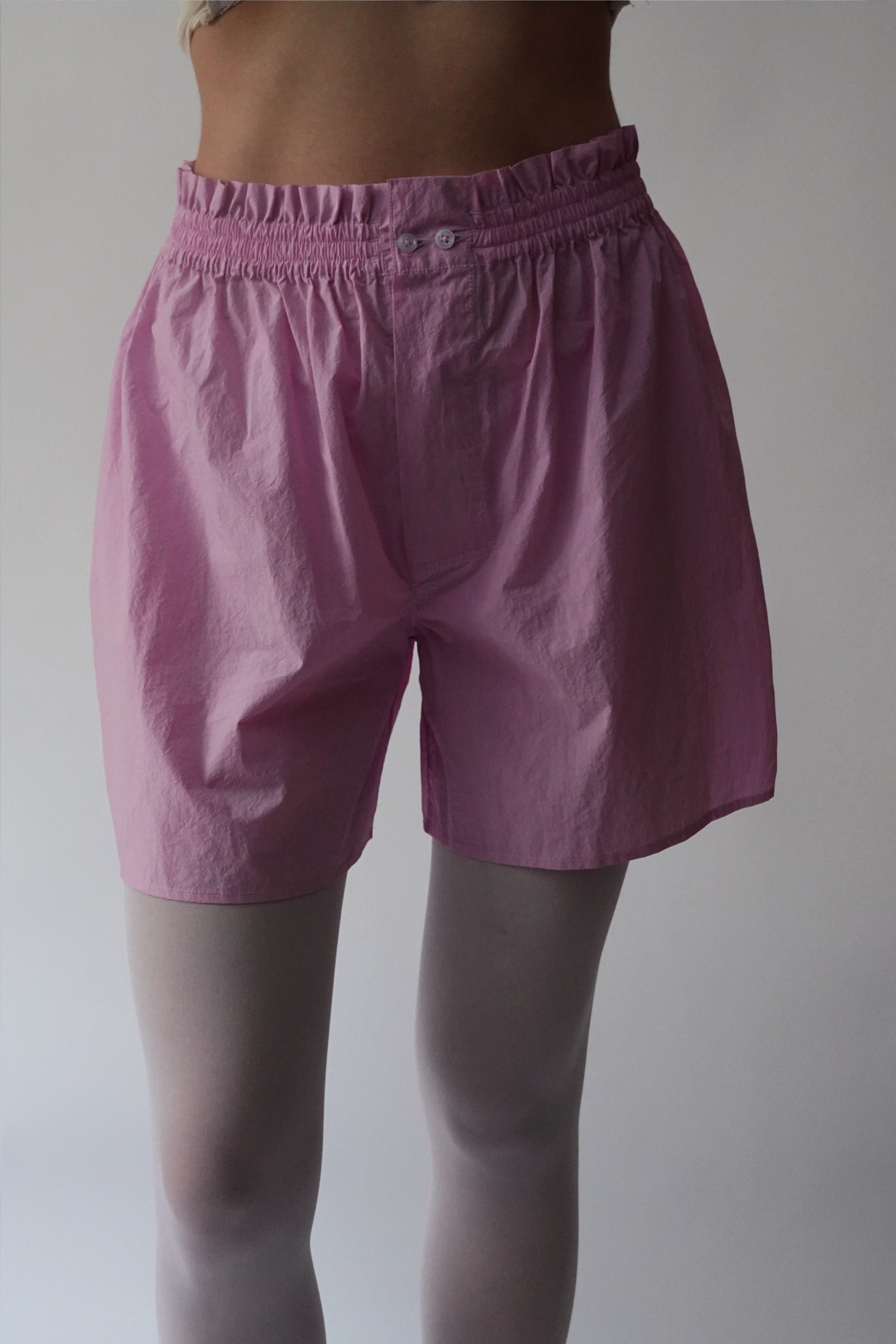 Cotton Ruffle Boxer
