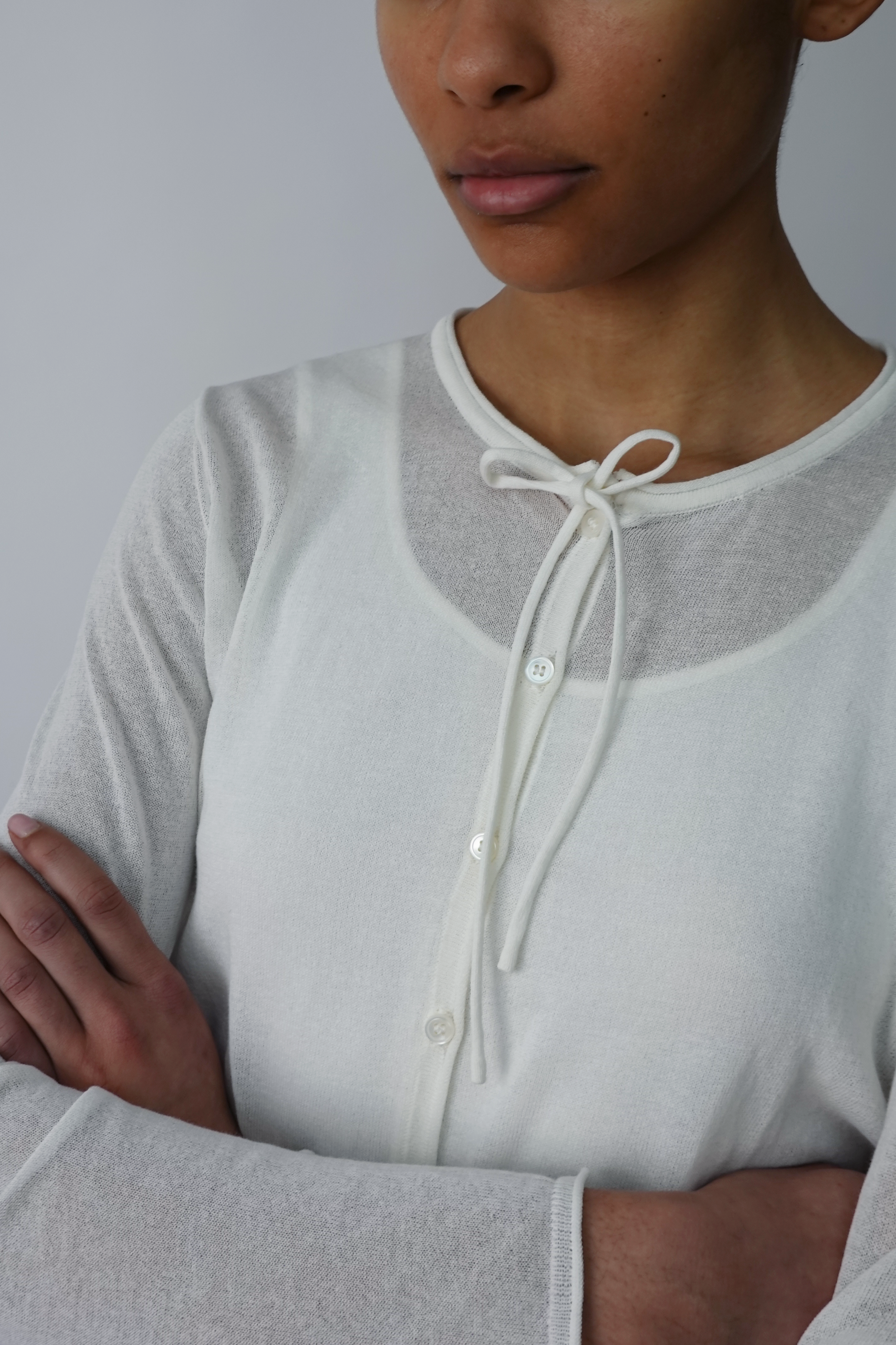 Lightweight cotton cardigan